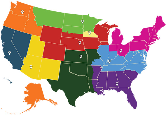 Ag Spray Equipment Locations