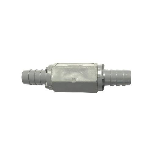 JOHN BLUE 1/2" CHECK 1PSI VALVE - 1/2" HOSE BARB