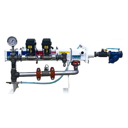 RAVEN VORTEX STAINLESS STEEL 1" 30 GPM SINGLE INLET DUAL VALVE NH3 COOLER KIT