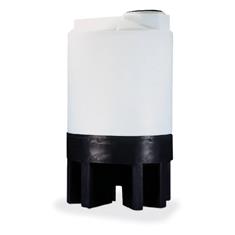 175 GALLON CONE BOTTOM TANK WITH POLY STAND