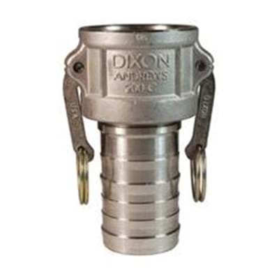2" FEMALE COUPLER X MALE HOSE SHANK-SS