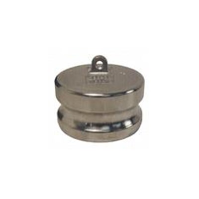 Stainless Steel 2" Camlock Dust Plug