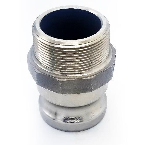 2" MALE ADAPTER X MALE NPT-SS