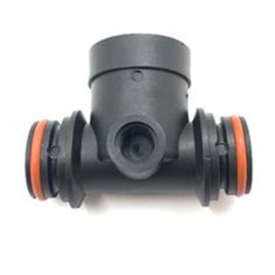 REDBALL MONITOR TEE, O-RING X O-RING X 1 FPT