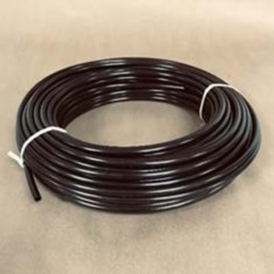 STARTER FERTILIZER TUBING , BLACK, 1/4" OD
