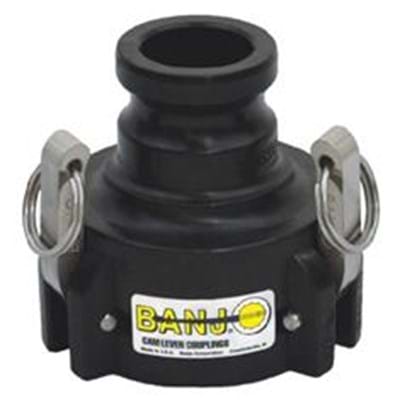 BANJO 303B200A 3" FEMALE CAMLOCK 3 LEVER X 2" MALE CAMLOCK