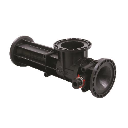 HYPRO 220 SERIES FLANGED POLY EDUCTOR-16MM LH FLOW
