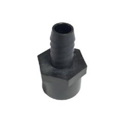 1/2" FPT X 1/4" HOSE BARB POLY