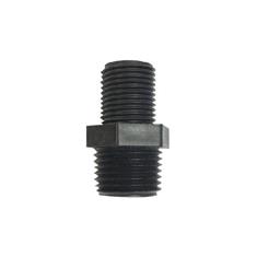 11/16" MPS X 1/4" MPT ADAPTER PIPE NIPPLE POLY