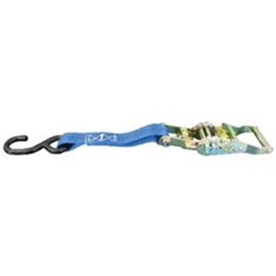 20 FT 2400LBS RATCHET STRAP W/ S HOOKS