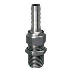 TEEJET STRAIGHT NOZZLE BODY WITH 3/8" HOSE NYLON