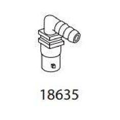 TEEJET 3/8 CHECK VALVE NOZZLE BODY "L" ELBOW