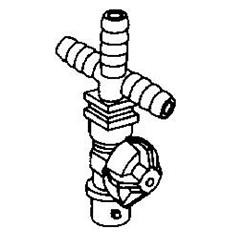 TEEJET 3/8 CHECK VALVE NOZZLE BODY CROSS