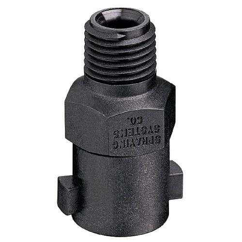 TEEJET QJ1/4TT QUICK CAP ADAPTER X 1/4" MPT