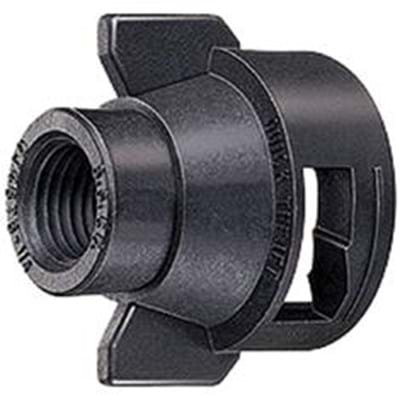 TEEJET QJ4676-1/4 QUICK CAP W/ 1/4" FPT - BLACK W/SEAT GASKET