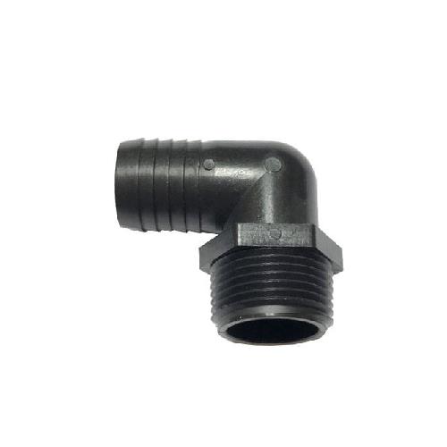 2" MPT X 2" HB ELBOW  - 90 POLY