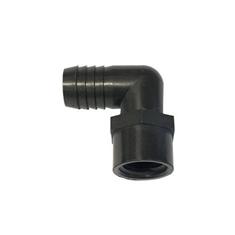 3/4" FPT X 3/4" HOSE BARB ELBOW - 90 POLY