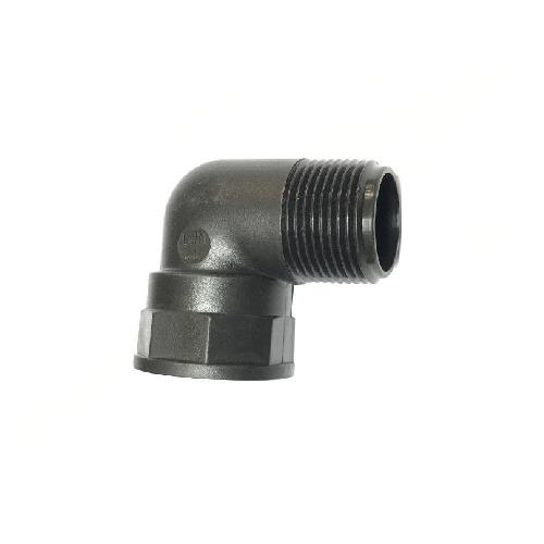 2" FPT X 2" MPT STREET ELBOW - 90 POLY