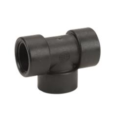 BANJO 1 1/4" FPT POLY PIPE TEE