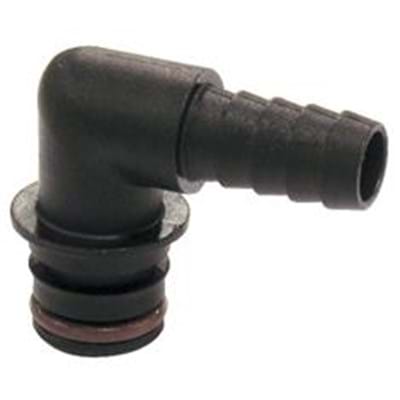 ELBOW FITTING ON 4300-532 QUAD PUMP,3/8"HOSE BARB
