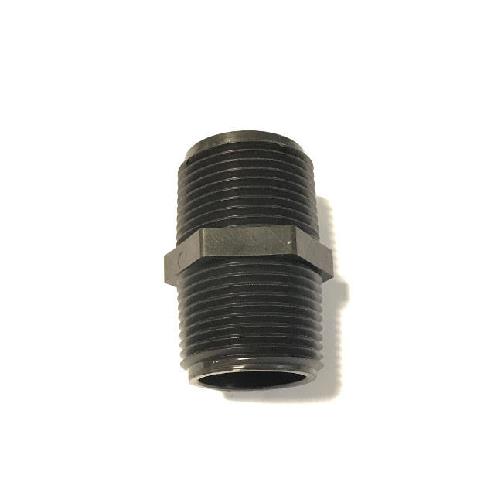 1 1/2" MPT X 1 1/2" MPT PIPE NIPPLE - POLY
