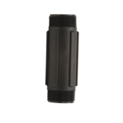 BANJO 1 1/2"MPTX1 1/2"MPT 6" LONG POLY PIPE NIPPLE