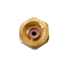 HYPRO NICKEL-PLATED BRASS NOZZLE. 14.1 GPM @ 700PSI