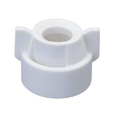 TEEJET TK,FL,TX,TG,AITXA, HB QUICK CAP W/SEAT GASKET -WHITE