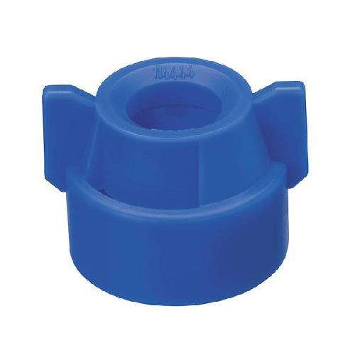 TEEJET TK,FL,TX,TG,AITXA, HB QUICK CAP W/SEAT GASKET -BLUE
