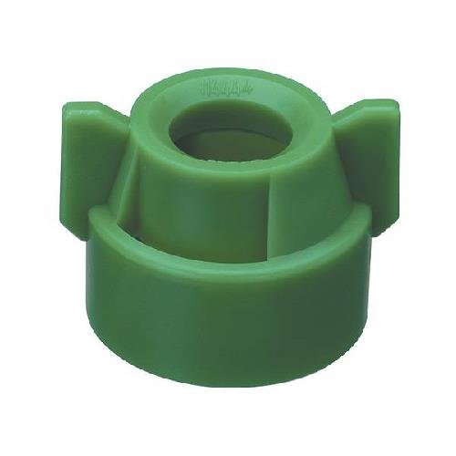 TEEJET TK,FL,TX,TG,AITXA, HB QUICK CAP W/SEAT GASKET -GREEN