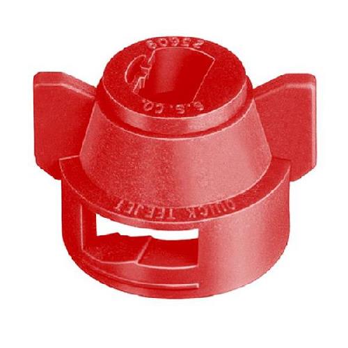 TEEJET TP10-20, XR10-15 QUICK CAP W/SEAT GASKET - RED