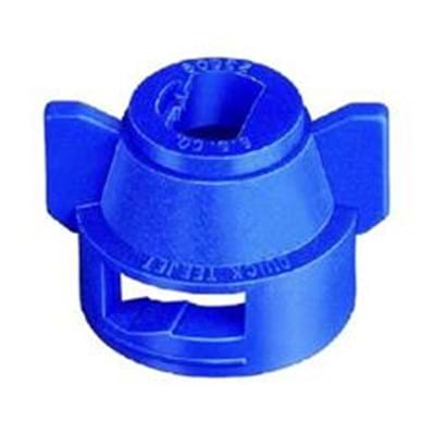 TEEJET TP10-20, XR10-15 QUICK CAP W/SEAT GASKET - BLUE