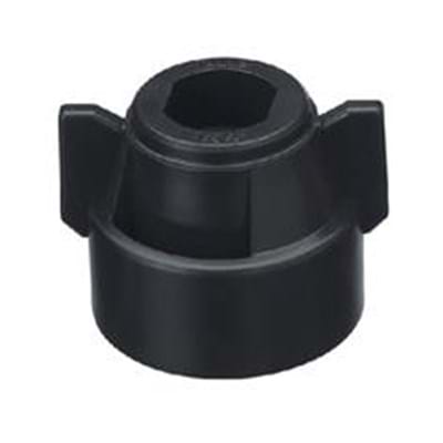 TEEJET TJ60,AI,SJ3,DG,TTI QUICK CAP W/SEAT GASKET -BLACK