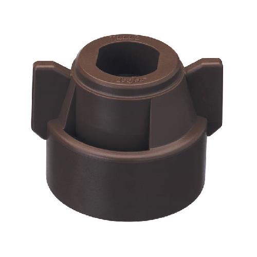 TEEJET TJ60,AI,SJ3,DG,TTI  QUICK CAP W/SEAT GASKET -BROWN