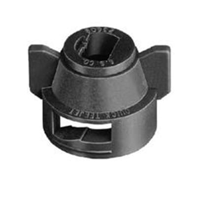 TEEJET TP10-20, XR10-15 QUICK CAP W/SEAT - BLACK