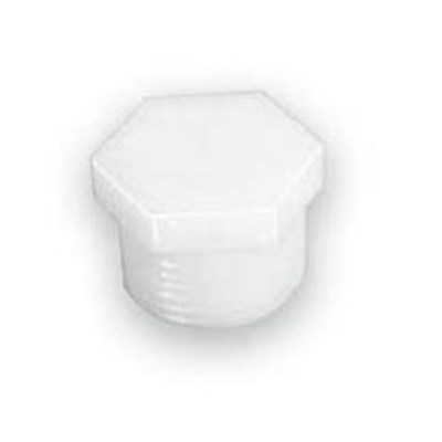1/8" MPT HEX HEAD PIPE PLUG - POLY