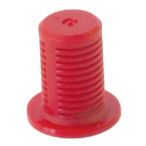 TEEJET NYLON SLOTTED TIP STRAINER - 25 MESH, RED