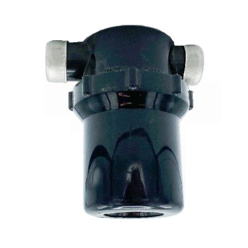 3350-0059A 1" POLY STRAINER BLACK 80 MESH SCREEN