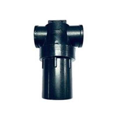 3/4" BLACK POLY STRAINER SCREEN,SHORT BOWL, 40 MESH
