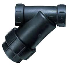 NORWESCO 1 1/4" Y LINE STRAINER W/80 MESH SCREEN