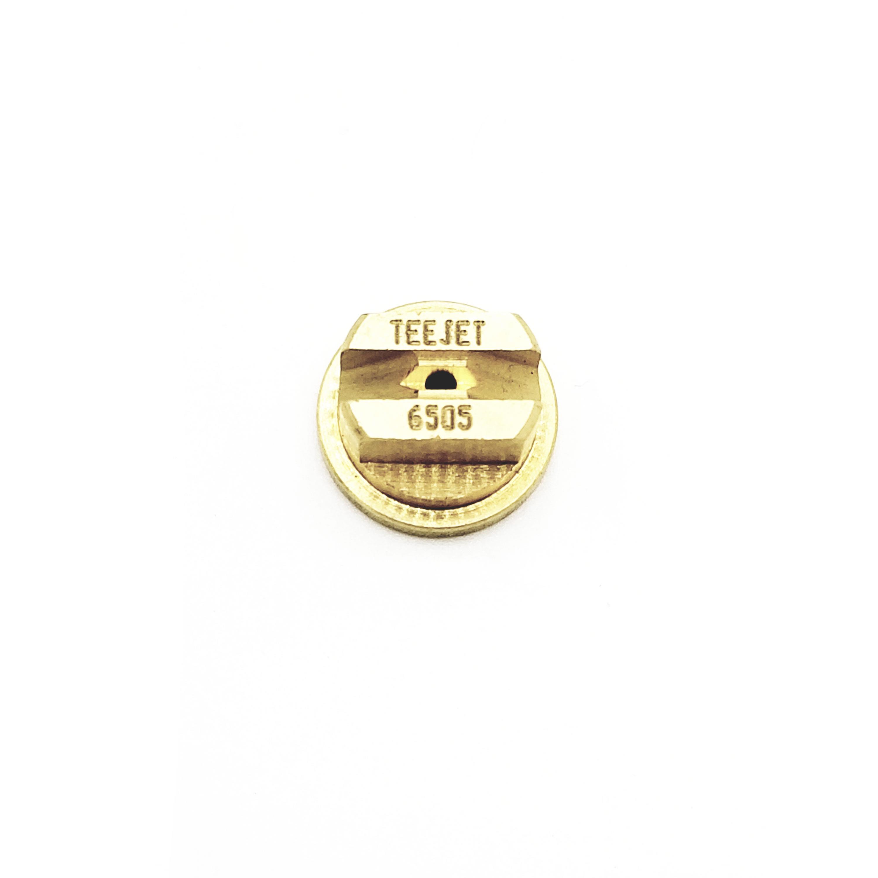 TeeJet 6501 Brass Flat Fan Nozzle # TP6501-65 Degree 0.1 GPM Pack of 12