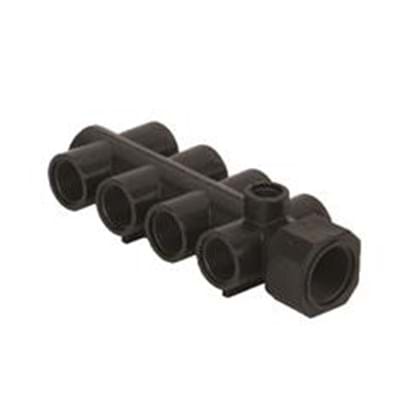 8 Station Poly Manifold 1/4" GAUGE PORT /MANIFOLD