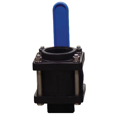 NORWESCO 2" MPT X 2" FPT COMPACT BOLTED BALL VALVE