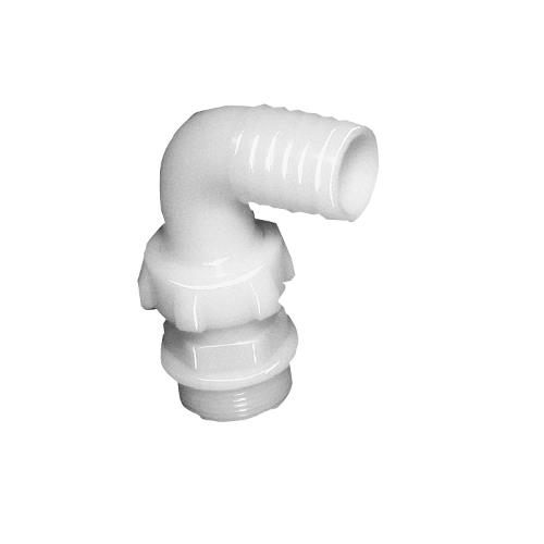 NYLON HOSE SAVER ELBOW 3/4" MNPT X 3/4" HB