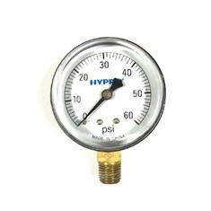 2" STANDARD PRESSURE GAUGE 0-60 PSI