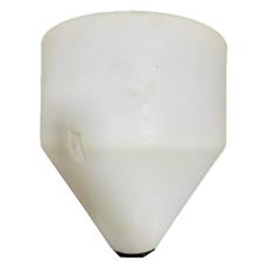 15 GALLON WHITE PLASTIC INDUCTOR TANK