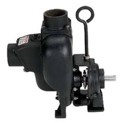 BANJO 3" CAST IRON PUMP,  WITH BEARING PEDESTAL
