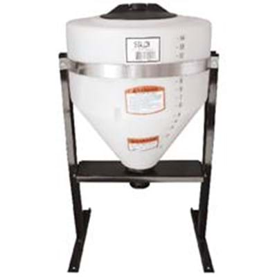 15 GALLON INDUCTOR TANK &amp; STAND / 8" LID