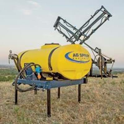 300 GALLON ELLIPTICAL TANK, SADDLE &amp; 3 POINT CARRIER-QUIC-TACH