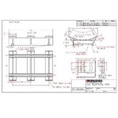 SADDLE &amp; STRAPS - SKID  MOUNT FOR 500EL TANK
